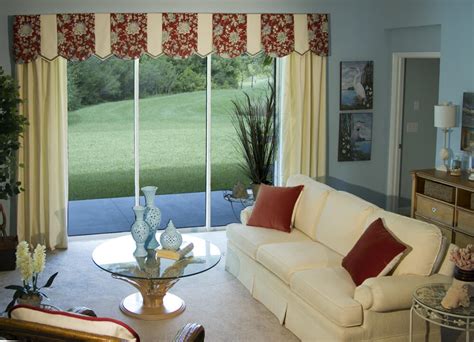 While it is nice to view using drapery panels for sliding glass doors. Window Valance for Sliding Door that will Present ...