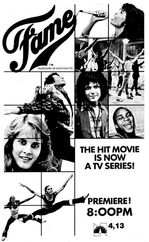 Fame TV Series 1982 TV Guide Adverts Season 1 Debbie Allen Lee