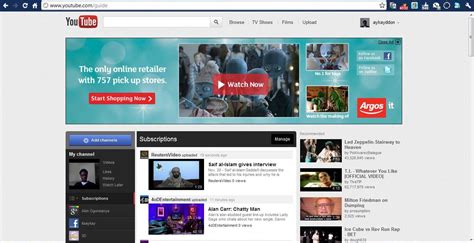 How To Get The New YouTube Homepage : Technesstivity