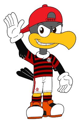 Mascotes do Brasileirão Desenhos: Flamengo Urubu Mascote ...