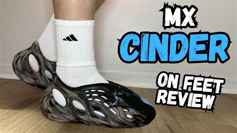 BEST MX COLORWAY Yeezy Foam RNR MX Cinder Review On Feet Sizing