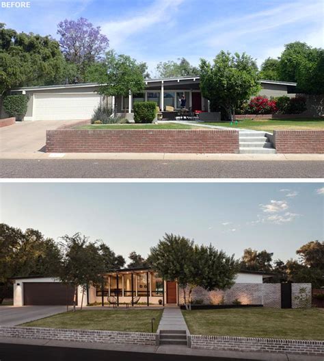 Before And After A Mid Century Modern House Renovation In Arizona