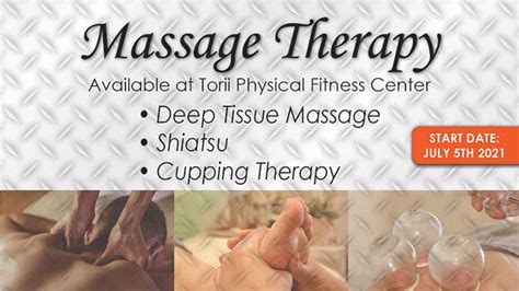 Torii Physical Fitness Center Massage Therapy Torii Station Us