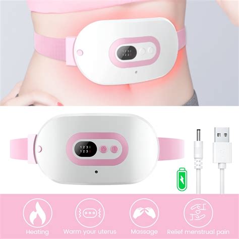 Rechargable Heating Uterus Belts Infrared Physiotherapy Warm Uterus