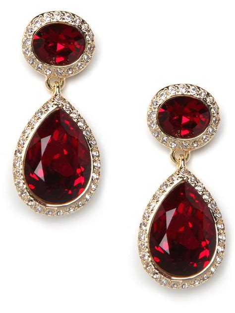The Process Of Getting Red Earrings For A Perfect Match Styleskier Com