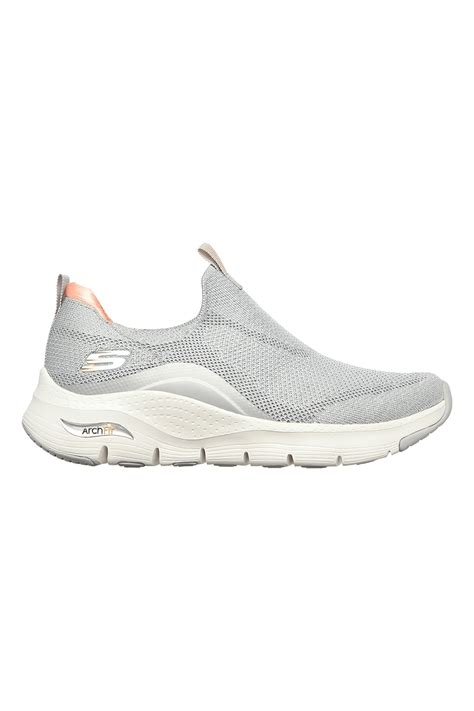 Skechers Pantofi Sport Slip On De Plasa Arch Fit Keep It Up Gri