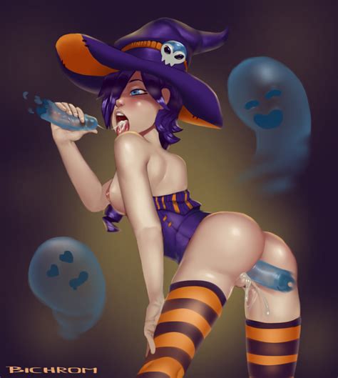 Rule 34 Bichrom Cum Cum In Mouth Cum In Pussy Ghost Halloween Mascot