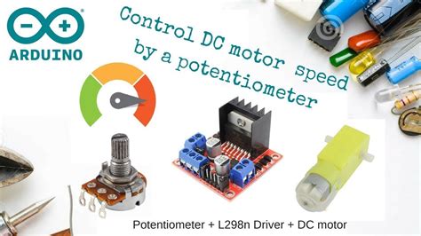 Control Dc Motor Speed Using Potentiometer L298n Driver Arduino