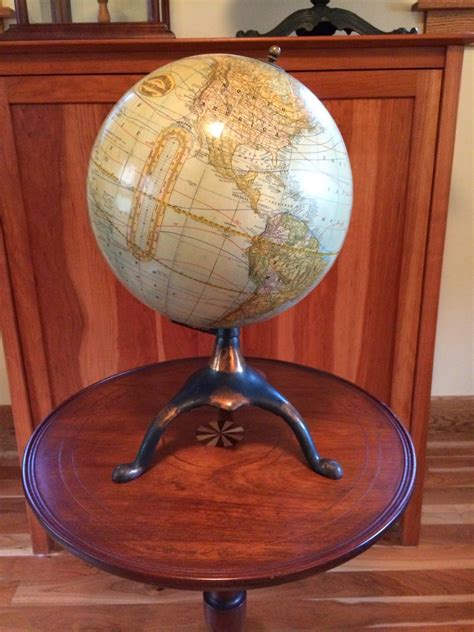 Rand McNally 1891 globe | Globe, Vintage globe, Map globe