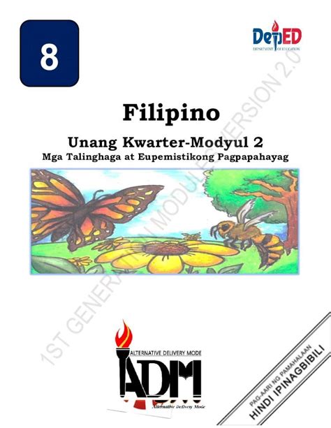 Filipino Module Final Pdf Filipino Unang Kwarter Modyul My XXX Hot Girl