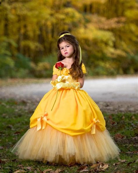 Belle Dress Princess Belle Tutu Dress Belle Costume Beauty Etsy In 2020 Belle Dress Belle