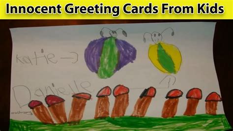 Innocent Greeting Cards From Kids That Are Actually Hilariously