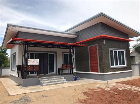 40 desain rumah kampung sederhana minimalis modern design rumah kampung, desain rumah kampung rumah sederhana merupakan sebuah pilihan yang sangat bijak bagi anda yang memang memiliki sebuah keterbatasan didalam masalah budget membangun rumah sudah tentu akan banyak. รีวิว บ้านชั้นเดียวแนวโมเดิร์น พื้นที่ใช้สอย 75 ตร.ม. ...