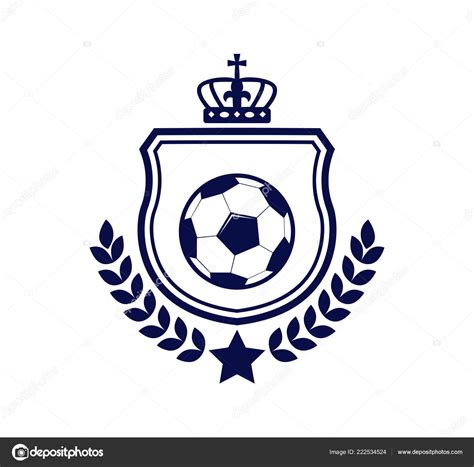 Check out logo footballs on top10answers.com. Soccer Football Crest Emblem Vector Logo Design Template ...