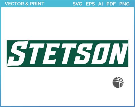 Stetson Hatters Wordmark Logo 2018 College Sports Vector Svg Logo