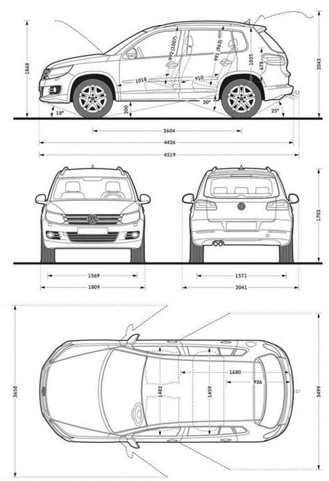 Tiguan Rozm Ry Volkswagen Tiguan Rozm Ry Kufru A Vozu Info Vw Club