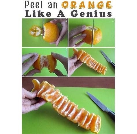 How To Peel A Orange Like A Genius Musely