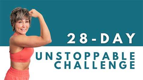 28 day unstoppable challenge over fifty fitness