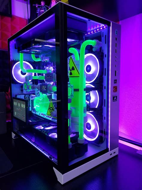 My First Custom Loop Build Attempt Hard Video Game Rooms Game Room