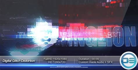 Amazing after effects templates with professional designs. VIDEOHIVE DIGITAL GLITCH DISTORTION LOGO REVEAL - Download ...