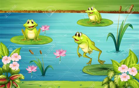 Frog In A Pond Clipart 10 Free Cliparts Download Images On Clipground