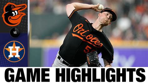 Orioles Vs Astros Game Highlights 8 26 22 MLB Highlights YouTube