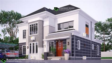 Modern Style Dream House Modern Duplex House Designs In Nigeria