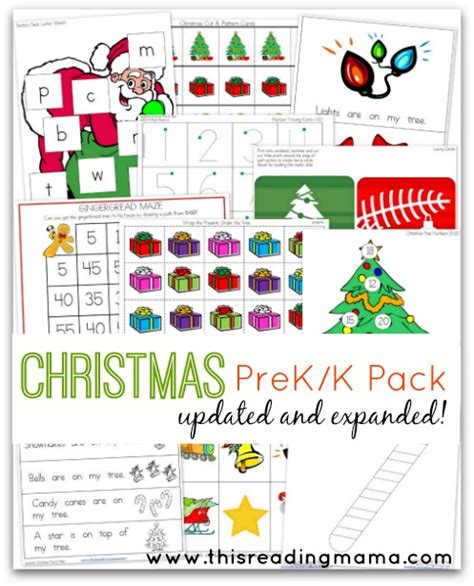 Free Christmas Prekk Pack Updated And Expanded