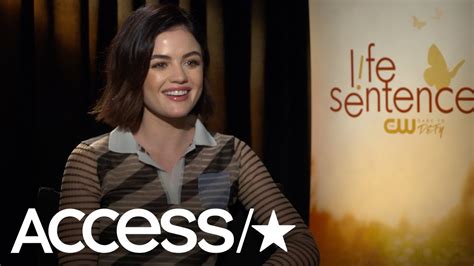 Lucy Hale Life Sentence Is A Show About Things That Matter Access YouTube