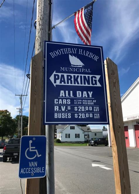 Law And Order In Boothbay Harbor Parking Boothbay Register