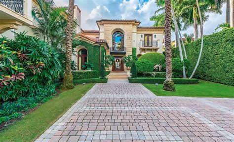 40 Million Star Island Estate In Miami Beach Florida Homes Of The Rich