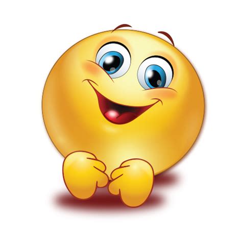 Warm Exciting Smile Emoji