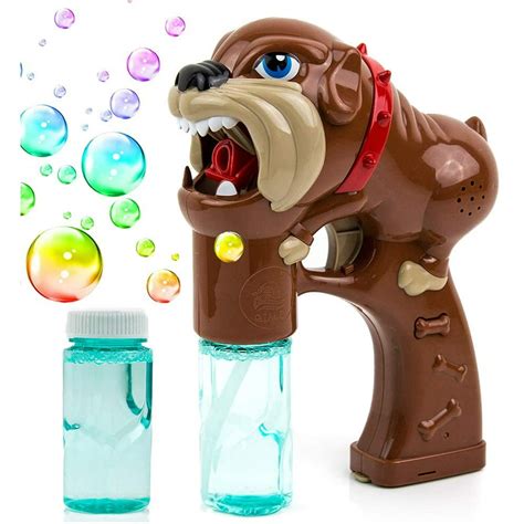 Toysery Dog Shape Bubble Machine Bubble Maker With Barking Sounds And