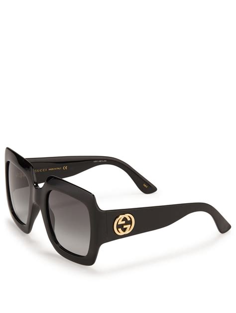 Gucci Oversized Square Sunglasses Holt Renfrew Canada