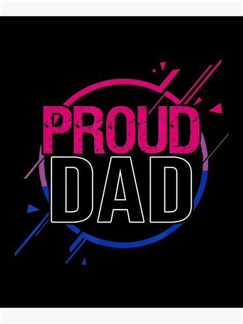 mens vintage lgbt bi pride flag proud dad father of bisexual flag photographic print for sale