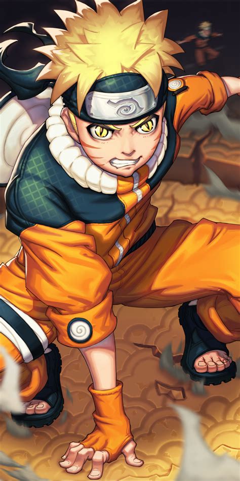 1080x2160 Naruto Uzumaki 4k Art One Plus 5thonor 7xhonor