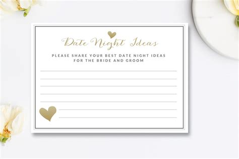 11 fun + easy cards games for kids and adults! Date Night Ideas Card Template ~ Other Platform Email Templates ~ Creative Market