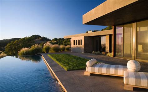 Contemporary Home With Spectacular Views In The Sonoma Valley California