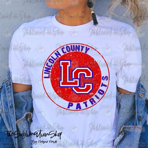 Lincoln County High School Png Digital Download Digital Etsy