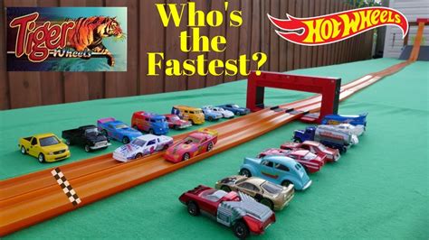 Hot Wheels Vs Tiger Wheels Drag Tournament Race Who S The Fastest Brand Youtube