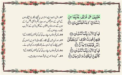 Surah Rehman With Urdu Tarjuma