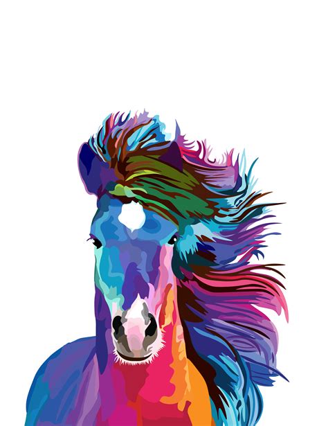 Popart Horse Casetify Iphone Art Design Animals Pop Art