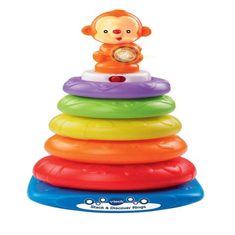 Vtech Stack And Discover Rings — Mcgillicuddys Toyshop