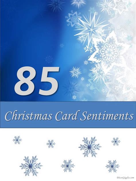 Maybe you would like to learn more about one of these? 85 Christmas Card Sentiments