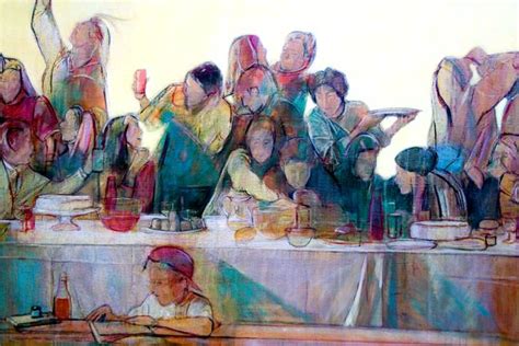 The Last Supper Abstract Painting At Explore