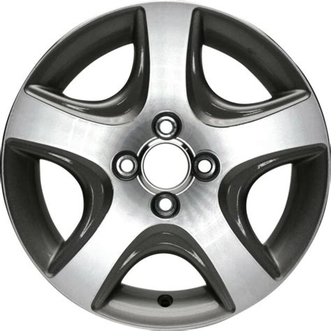 15 Inch Wheel For 2004 2005 Honda Civic Aluminum Rim 15x6 4 Lug Gray 5