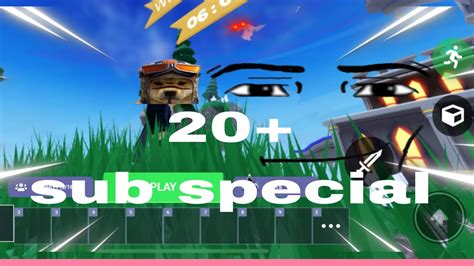 20 Sub Special Playing Bedwars Youtube