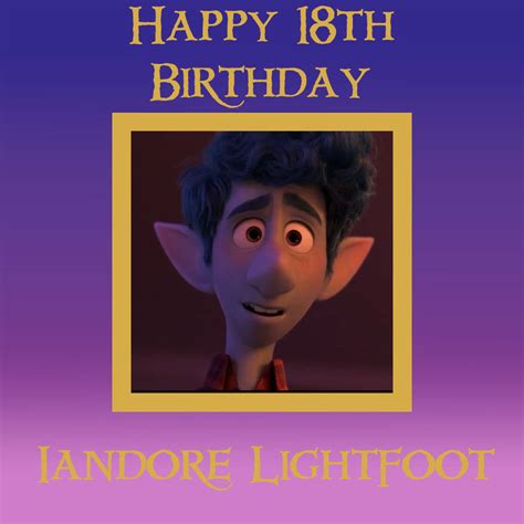 Happy 18th Birthday Ian Lightfoot By Ahaq780 On Deviantart
