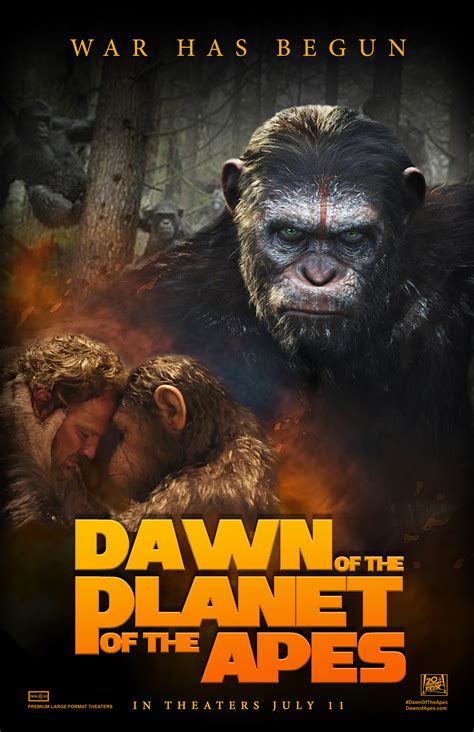 Dawn of the planet of the apes. Movie Poster Design - Dawn of the Planet of the Apes on ...