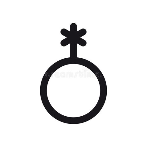 Genderqueer Symbol Gender And Sexual Orientation Icon Or Sign Concept
